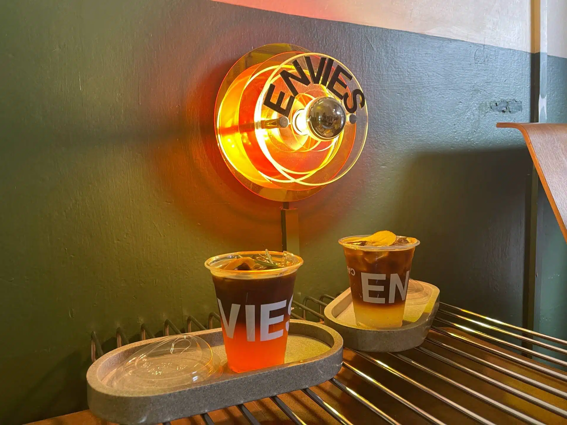 ENVIES Cafe Menu