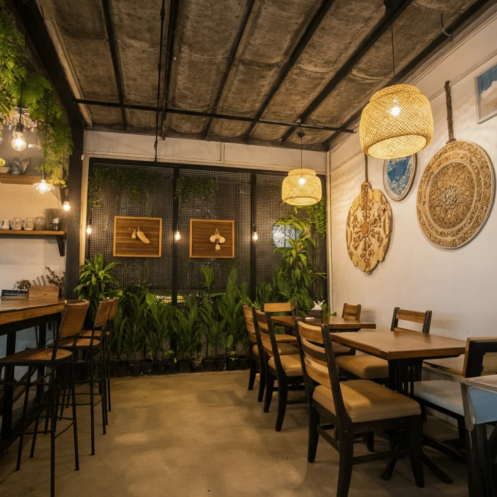 coffee shop in Thailand