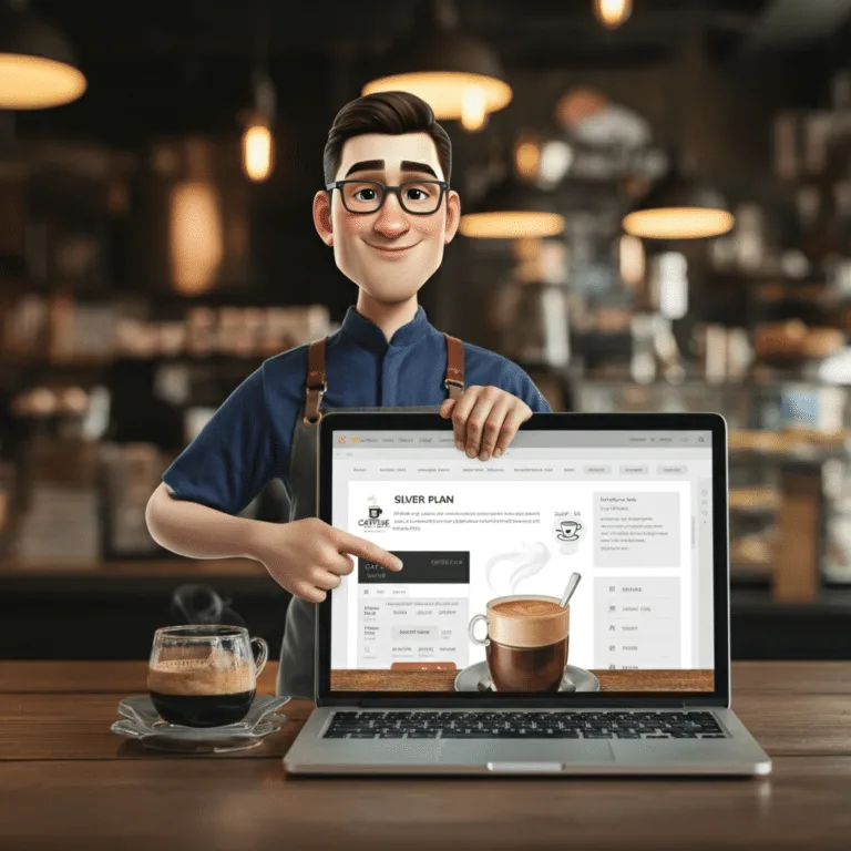 Caffeine Spots Gold Package plan