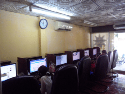 P&G Internet Cafe