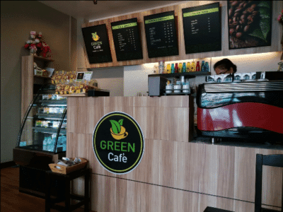 ร้านกาแฟ Green Cafe ต้องแวะ อร่อยสุดๆ