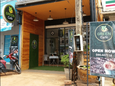 ร้านกาแฟ Green Cafe ต้องแวะ อร่อยสุดๆ