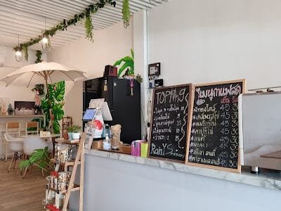 Rainy season cafe
