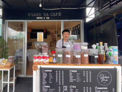 ร้านกาแฟ Share Ma Cafe บางบ่อ