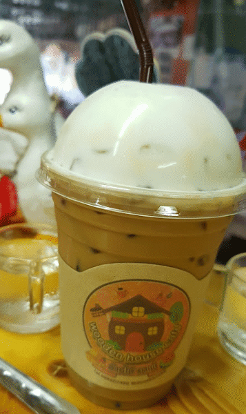 Wooden house cafe