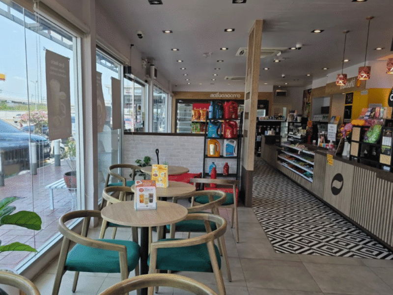 ร้านกาแฟ Shell Cafe